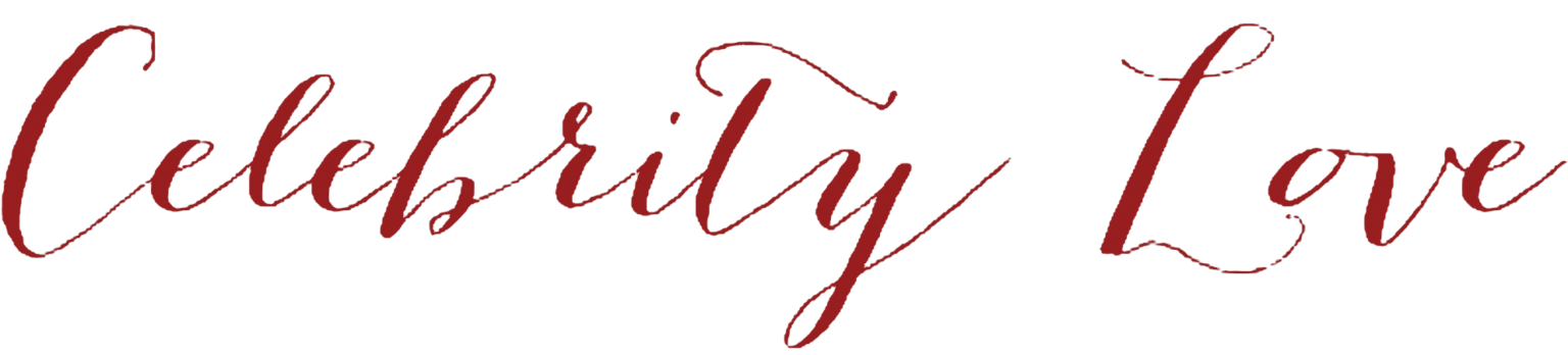 Stylized text design featuring "Celebrity Love."